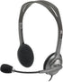 Logitech 3.5MM Stereo Headset with Noise Cancelling Microphone H110...