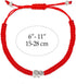 kelistom 6pcs Red String Evil Eye Charm Bracelets for Women Men Handmade Macrame Braided Kabbalah Bracelet for Protection Friendship Adjustable...