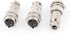 uxcell GX16-3 3 Terminals 16mm Male to Female Panel Metal Connector Aviation 3Pcs...