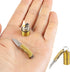 Mini Pocket Knife with Retro Lighter, EDC Small Folding Knife, Keychain Knife Set for Camping Survival, Gadgets for Men, Easy for Everyday Carry (...