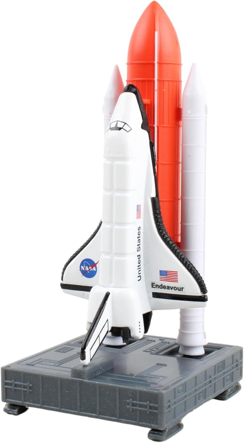 Daron Space Mission Toy Set Space Shuttle on Launch Pad, Authentic Spacecraft Representation, Individually Packaged Playsets...