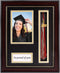 GraduatePro Graduation Picture Frame with Tassel Holder Shadow Box Graduation Decoration Gift-So Pround of You, Mahogany 4x6 Photo Frame...
