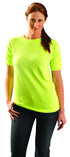 OccuNomix LUX-300-04XL Classic Standard High Visibility Short Sleeve 100% Pre-Shrunk Cotton T-Shirt with Pocket, Non-ANSI, X-Large, Lime (High Vis...