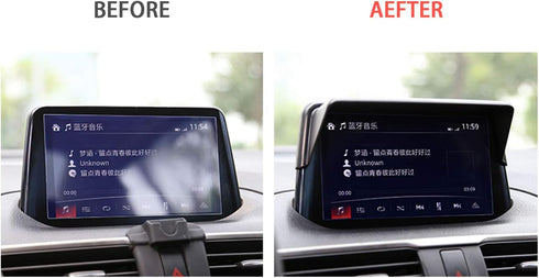 LFOTPP Vehicle Navigator Sunshade Visor for 2016-2021 Mazda CX-3, Mazda MX-5 Miata(2016-2023), Mazda 3(2014-2016),oyota Yaris(2018-2020),Fiat 124 ...