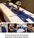 ShinyBeauty 2 Pack Navy Blue Sequin Table Runners | 12in x 108in Elegant Dining Table Runner | Perfect for Round Tables | Fall & Christmas Theme |...