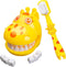 Yellow Demonstration Teeth Model, Giraffe Brushing Teaching Teeth Model, Hygienic Habit Cultivation Role Play Game, Early Development and Activity...