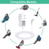 15V Charger for Black and Decker Handheld Vacuum, Handheld Vacuum Cleaner Power Cord for Dustbuster...