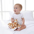 Apricot Lamb Luxury Snuggle Plush Cute Giraffe Infant Stuffed Animals Security Blanket Nursery Character Blanket (Yellow Giraffe, 14 Inches)...