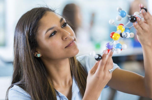 Organic Chemistry Molecular Model Kit Set for Ochem Students with User Guide - 140 Pieces...