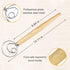 2 Pcs Danish Dough Whisk Large Stainless Steel...