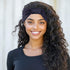 Woeoe Headbands for Women, Wide Headband for Women, Stretchy Workout Hair Bands, 4-Pack, Black, Bow Style...