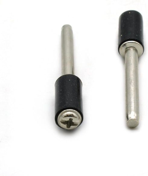 TEMO 10 pc 1/4 Inch Rubber Mandrel Sand Drum Holder 1/8 Inch Shank for Dremel Rotary Tools...