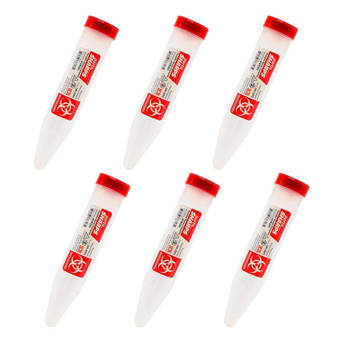 Ever Ready First Aid Porta Sharps Transportable Sharps Container with Locking Mechanism - 6 Count...