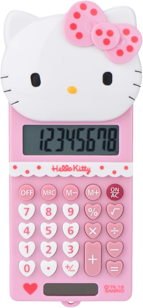Cute calculator,5.9 * 2.6in,Powered by batteries(Included) 8 Digit with LCD Display,kids calculator,calculator for school,mini calculator,cartoon ...