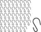 T Tulead Mini Hanging Hooks Iron Hooks Hanger 26×15mm/1"×0.6" Mini S Hooks Pack of 40 for Hanging Pot,Plants,Jewelry...