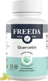 FREEDA Quercetin 500mg - Pure Quercetin Supplement for Immune & Histamine Support - Vegan Bioflavonoid Vitamin - Quercetin Flavonoid Supplements &...