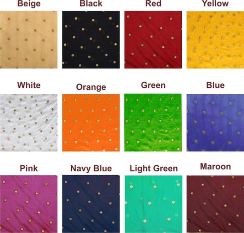 Woman's Embroidered Chiffon Dupatta Scarf Shawl Wrap Soft...