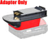 Adapter Running Tools# Fits Black+Decker Old Style 18v Cordless Tools Compatible with Milwaukee M18 (Not Old V18) Lithium Batteries - Adapter Only...