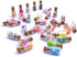 30PCS Cute Miniature Dollhouse Food Jar Glass Bottle 1:12 Pretend Play Doll House Kitchen Decoration 1:6 Lovely Mini Fruit Simulation Scene Candy ...