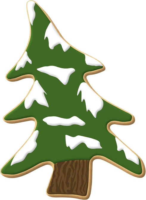 Foose Pine Tree Cookie Cutter 3.5 Inch –Tin Plated Steel Cookie Cutters – Pine Tree Cookie Mold...
