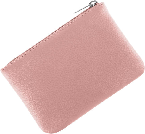 simarro Coin Purse, Vegan Leather Lychee Pattern Zipper Change Purse Portable Coin Wallet Mini Change Holder for Women Coin Pocket for Women Credi...