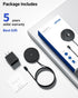 KPON Travel Charger for iPhone and Apple Watch, Magnetic Wireless Phone Charger 3 in 1, Compatible with iPhone 14/13/12, Apple Watch 7/6/5/4/3/2/S...