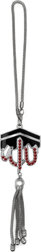 Islam Car Rear Mirror Hangers - Allah Muhammad Islamic Al-Quran Ramadan Eid Muslim Calligraphy Car Décor Hanging Charm Pendant Vehicle Decor Inter...