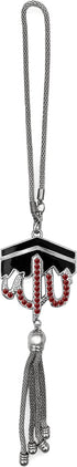 Islam Car Rear Mirror Hangers - Allah Muhammad Islamic Al-Quran Ramadan Eid Muslim Calligraphy Car Décor Hanging Charm Pendant Vehicle Decor Inter...