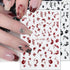 3D Nail Stickers Plant Leaf Nail Art Stickers for Nail Designs Retro Botanical Leaves Flower Nail Decals for Nail Art Supplies Foliage Nail Sticke...