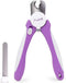 Professional Nail Clippers With Safety Guard For Dogs & Cats By Poodle Pet- Pet Grooming Clippers With Stainless Steel Blades For Smooth Cuts- Dog...