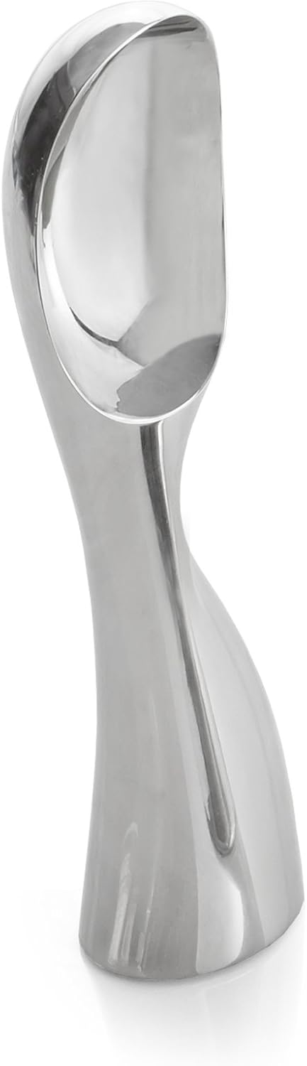 nambe Ice Cream Skoop | Heavy Duty Ice Cream Scoop for Spooning Frozen Hard Gelato, Sorbet and Cookie Dough | Ergonomic Metal Easy-Grip, Made from...