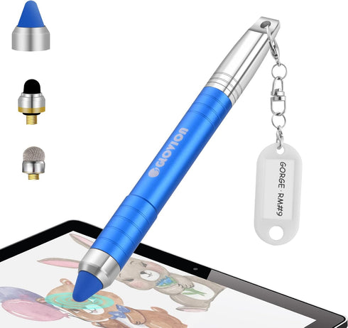 Stylus Pen for iPhone, Capacitive Stylus Pencil with Magnetic Cap 2 in 1 Kids Touch Screens Stylist Pens Compatible with Kindle Fire Android Kids ...