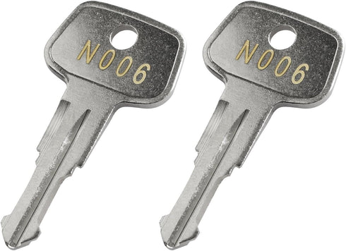 N006 Thule roof Rack Replacement Key,Thule Series Frame Key,Replacement Key for Yakima and Thule Ski, Roof,Cargo Box, Carrier Racks and Crossbars[...