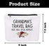 Grandma Gifts Grandma Gifts, Mothers Day Gifts for Grandma Makeup Bag Cosmetic Bag Toiletry Bag Travel Organizer, Grandmother Gifts from Granddaug...