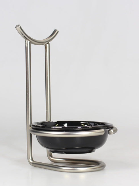 Spectrum Diversified Euro Spoon Rest with Ceramic Dish, Satin Nickel...