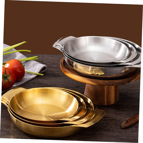 stainless steel seafood pot skillet pan milk japanese omelette pan noodle pot metal serving stainless steel stockpot stir fry wok pan steam pot fi...