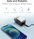 NP-W126 Camera Battery Charger with LCD Display USB Port Portable Travel Car Battery Charger for Fuji Fujifilm FinePix HS30EXR HS35EXR HS50EXR X S...