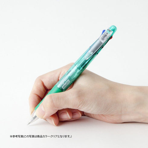 Zebra Clip-On Multifunctional Pen, Non-Color Clear Barrel (B4SA1-C)......