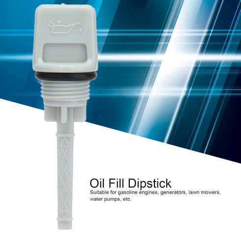 Engine Oil Dipstick, Multifunctional Resistant Oil Gauge for Water Pumps for Generators for Lawn Mowers...
