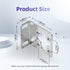 Rack Mount Kit 17.3'' Rack Ears for HP ProCurve/Aruba/OfficeConnect/HPE HP-4S (5064-2085) (5069-6535)...