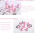 8Pcs Binder Clips Set with Box Binder Clips Binder Clips Sets Paper Clips Binder Clip Mini Binder Clips for Files Papers Home Supplies Student Col...