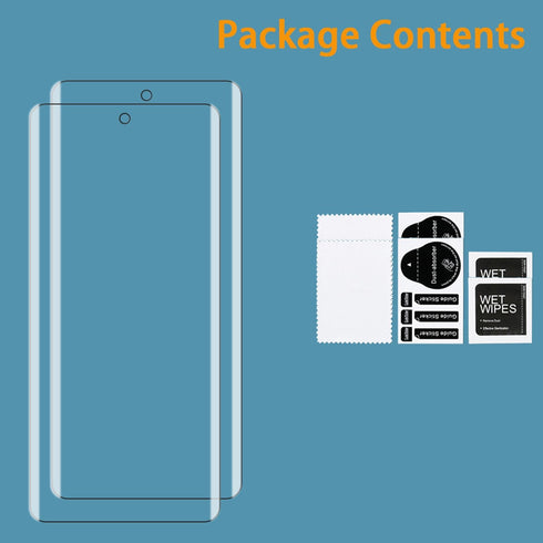 2 Pack TPU Screen Protector for Motorola Edge+/Plus 2023,Easy to Install, Support Fingerprint Unlock TPU Film for Motorola Edge+/Plus 2023, Transp...