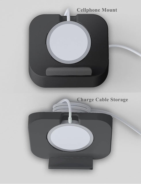 Phone Wall Mount for Magsafe Charger Bedside Phone Holder Compatible with Magsafe Accessories Fit for iPhone 12/12 Pro/ 13 Pro Max(Charger Not Inc...