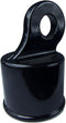 Jake Sales 1-5/8" Top Rail End for Chain Link Fence - Use for 1-5/8" Outside Diameter Top Rail Pipe - BLACK Powder Coated Chain Link Rail End...