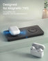 Wireless Charging Pad for Apple Device, GEEKERA Magnetic 2 in 1 Dual Wireless MagSafe Charger for iPhone 15/14/13/12 Pro Max/Pro/Mini, Apple Watch...
