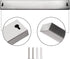 10 Inch Magnetic Knife Strip No Drilling - Upgraded Stainless Steel Magnetic Knife Holder for Wall with 3M Type, Magnet Knife Strip Bar Rack for K...