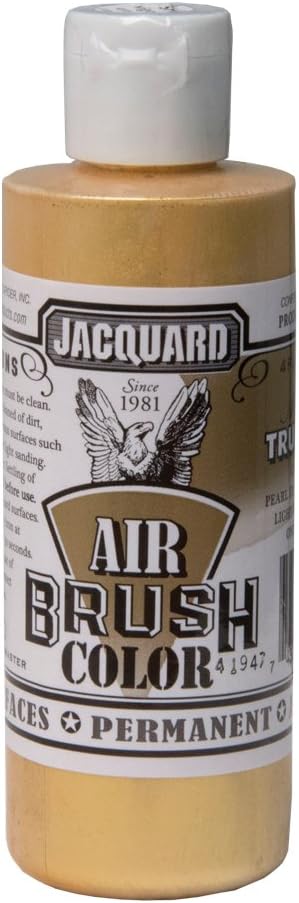 Jacquard Airbrush Color 4Oz Metallic True Gold...