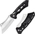 Cleaver Pocket Folding Knife for Men - 3.54" Stainless Steel Satin Blade, Aluminum Handle with Clip, EDC Knives for Outdoor, Camping...