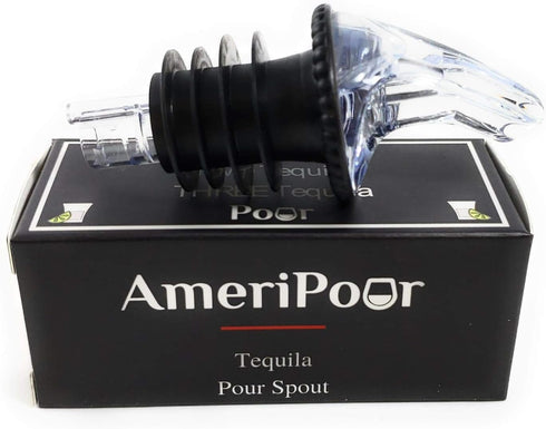 Speed Pourer - Patron Pour Spout - Made 100% In The USA. Free Flow Bar Spouts That Don't Leak - No Cracks, Just A Smooth Cocktail Pour Every Time....