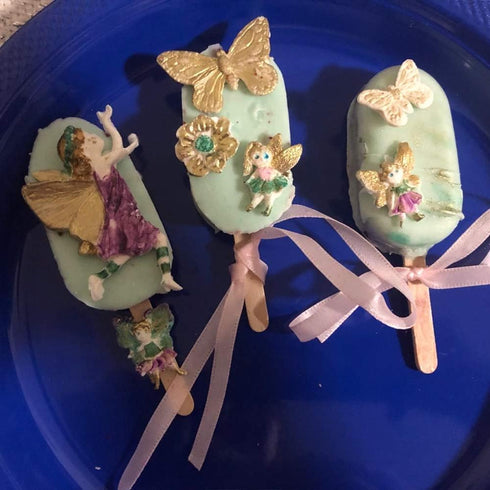 3Pcs/Set Flower Fairy Fondant Mold Angel with Wings Silicone Mold for Cupcake Cake Topper Decorating, Polymer Clay, Crafting, Resin Epoxy, Jewelry...